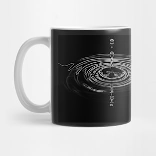 Black Water Drop Mug